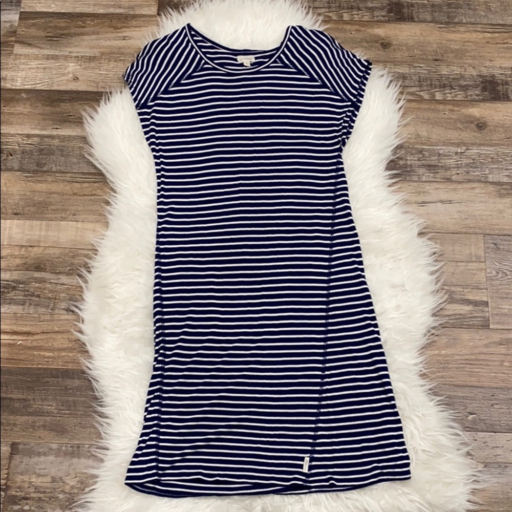 Element Eden • Striped Cap Sleeve Dress